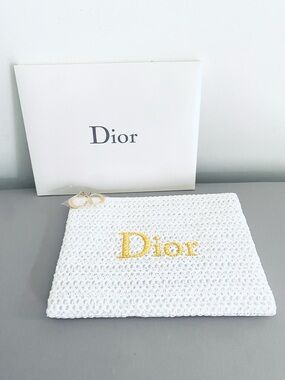 Dior Beauty Makeup Pouch, Special Gift From Dior Beauty Counter